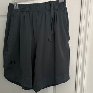 Under Armour Women's Charcoal Athletic Shorts